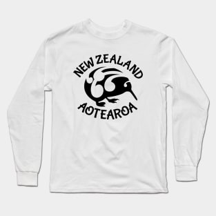 KIWI Aotearoa  New Zealand Long Sleeve T-Shirt